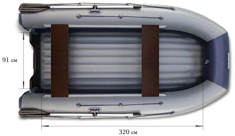 Купить Лодка ПВХ ФЛАГМАН DK 380 в Москве фото2