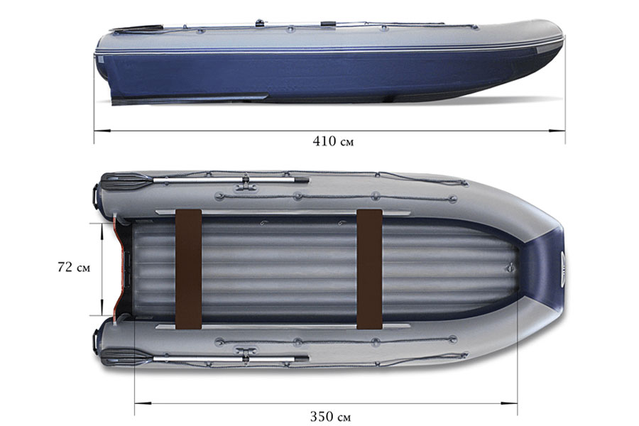 Купить Лодка ПВХ ФЛАГМАН DK 410 Igla в Москве фото4