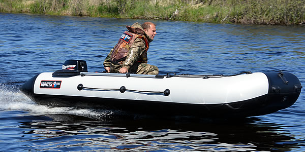 Купить Лодка ПВХ ХАНТЕР Стелс 385 А Лайт в Москве фото6