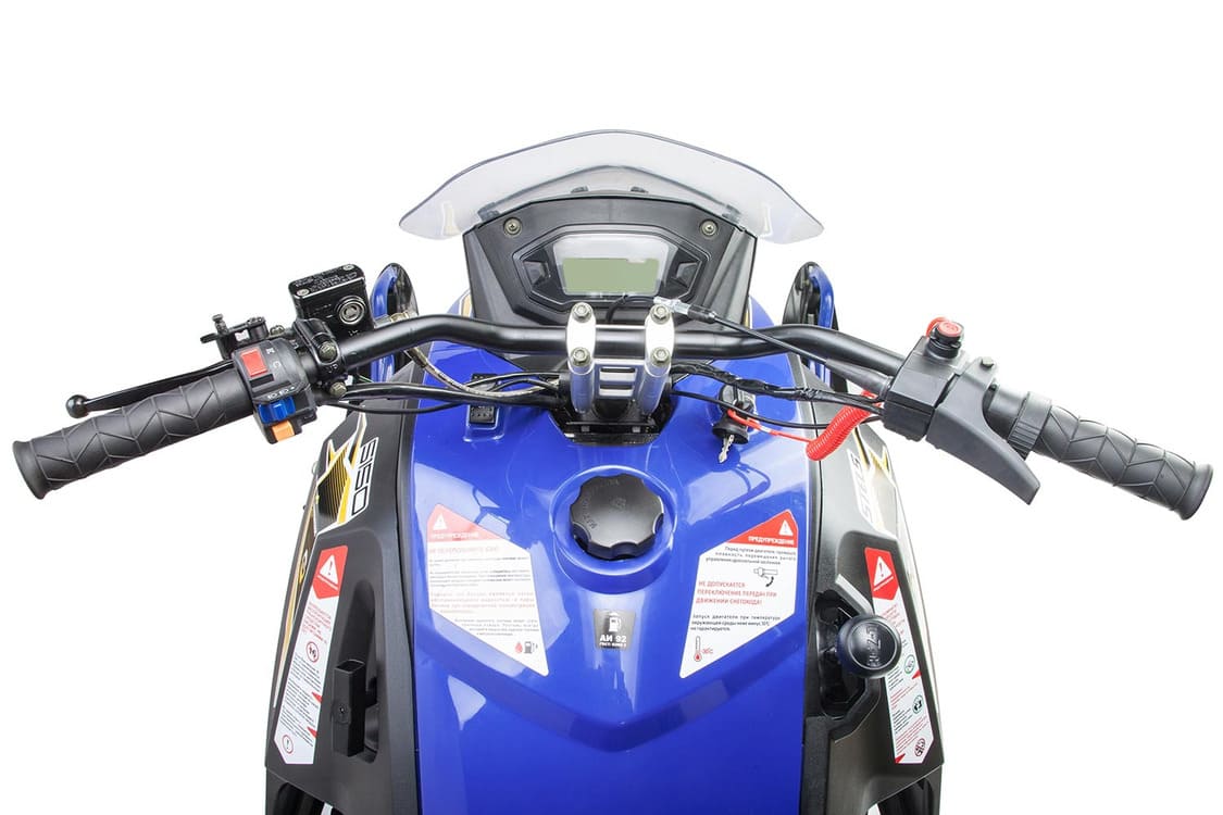 Купить Снегоход STELS Капитан S150 Carbon в Москве фото4