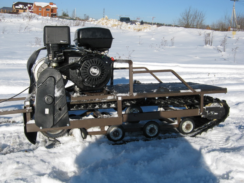 Купить Мотобуксировщик FUNTEK 6.5 в Москве фото2