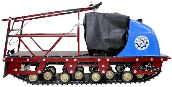 Купить Мотобуксировщик MOTODOG 500 Long (15 л.с. передний привод) в Москве фото2