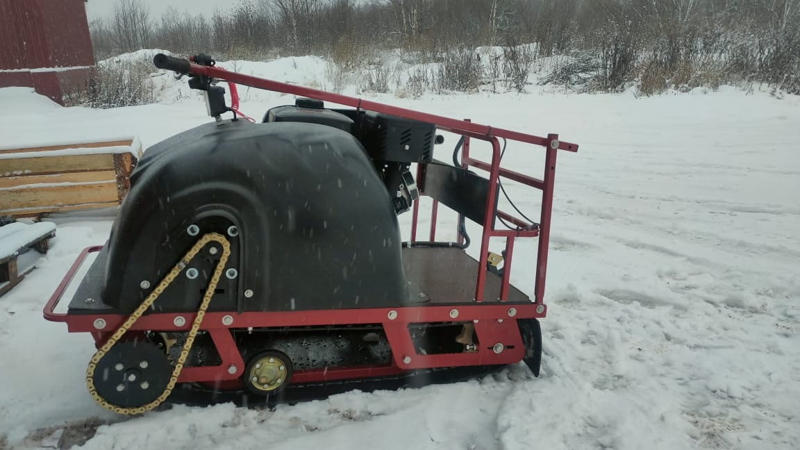 Купить Мотобуксировщик MOTODOG 500 Mini 13 л.с. в Москве фото5