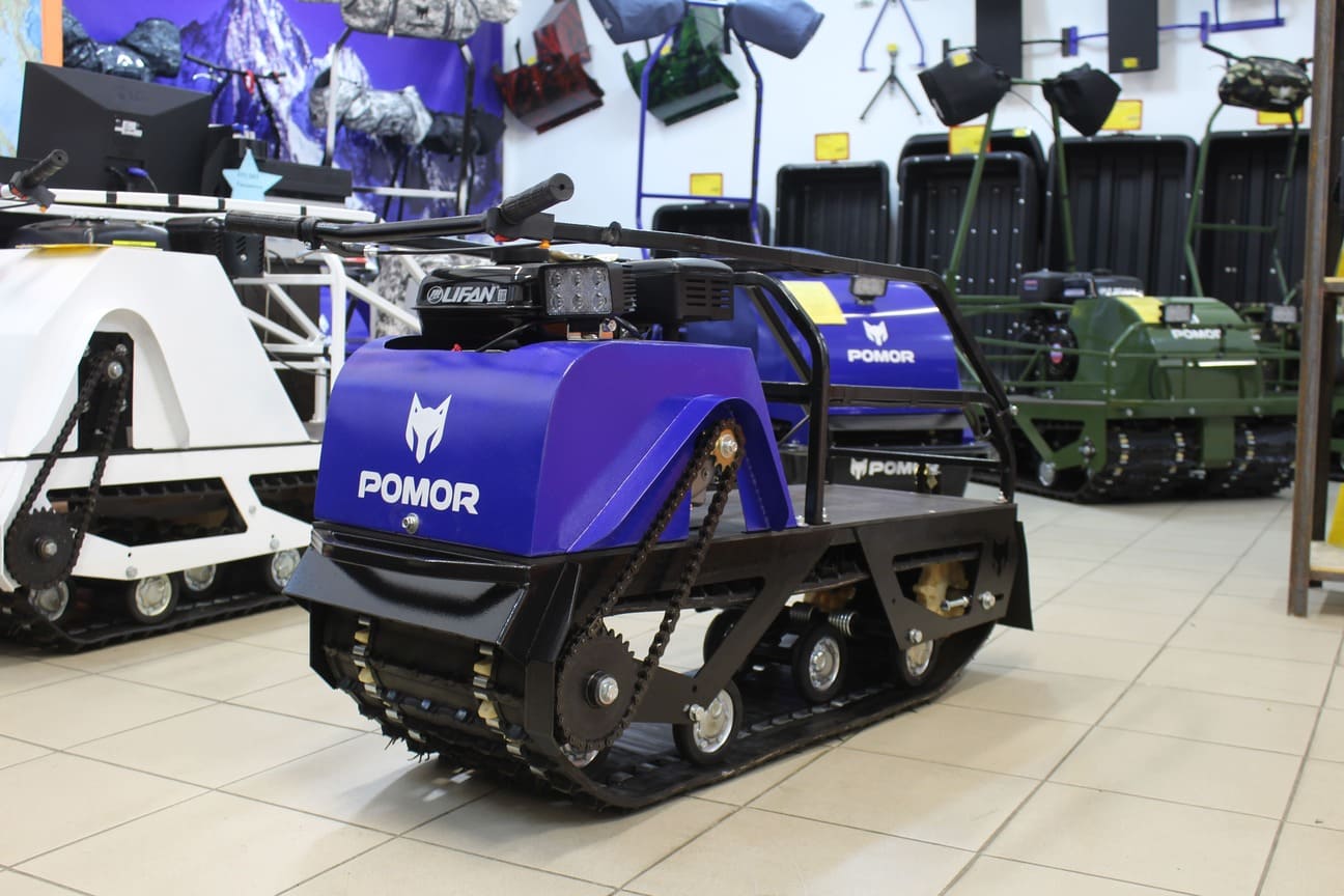 Купить Мотобуксировщик POMOR 380 К8 в Москве фото4