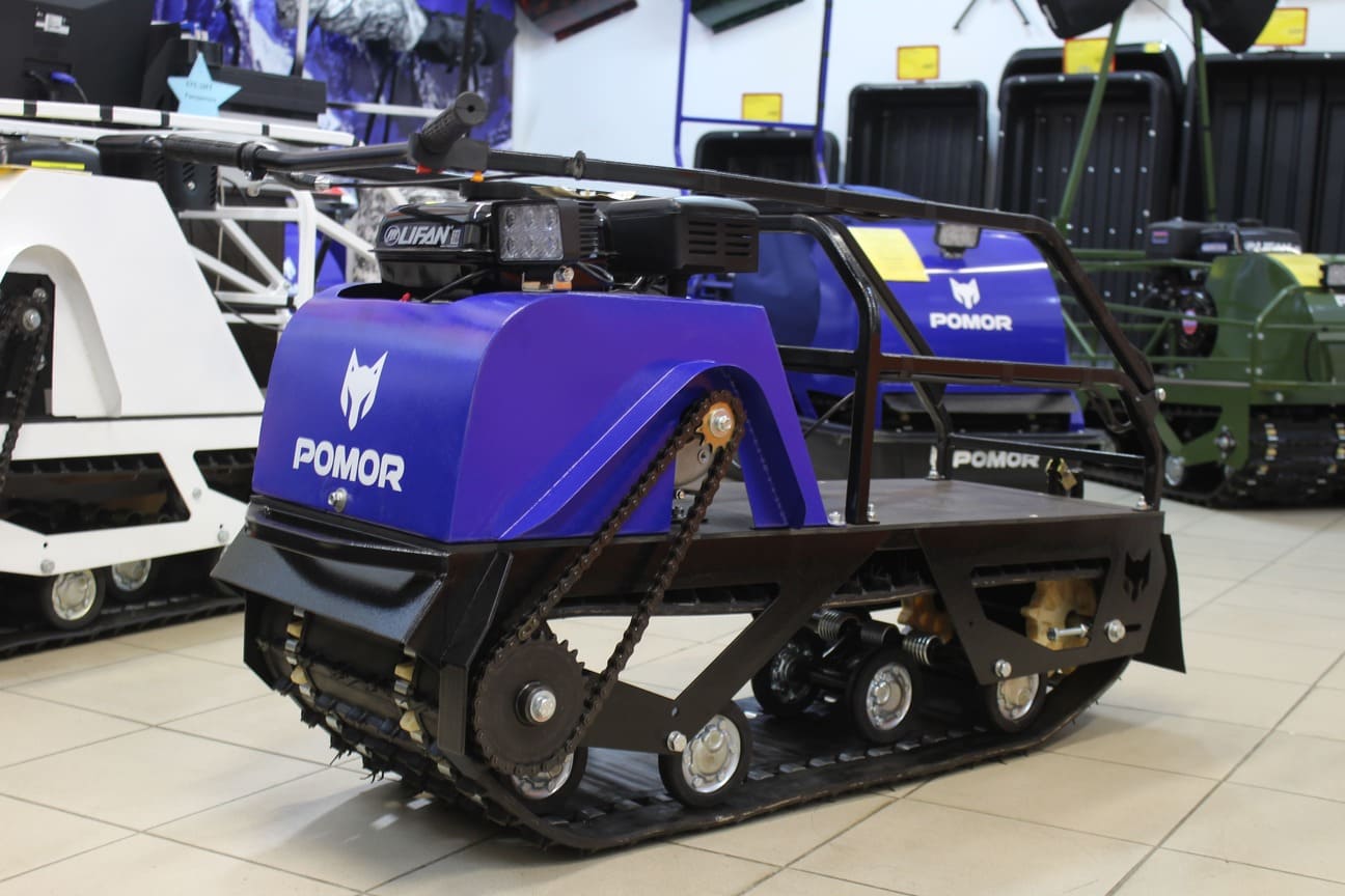 Купить Мотобуксировщик POMOR 380 К8 в Москве фото5