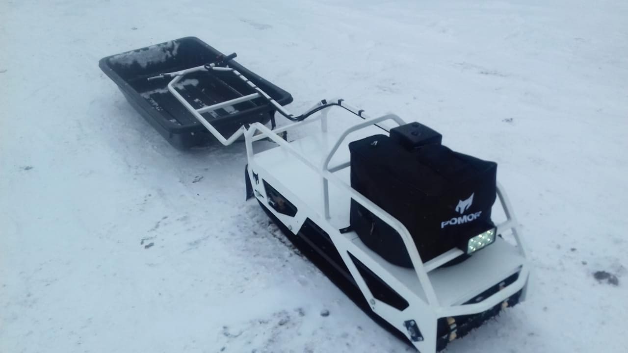 Купить Мотобуксировщик POMOR 380 К8 в Москве фото7