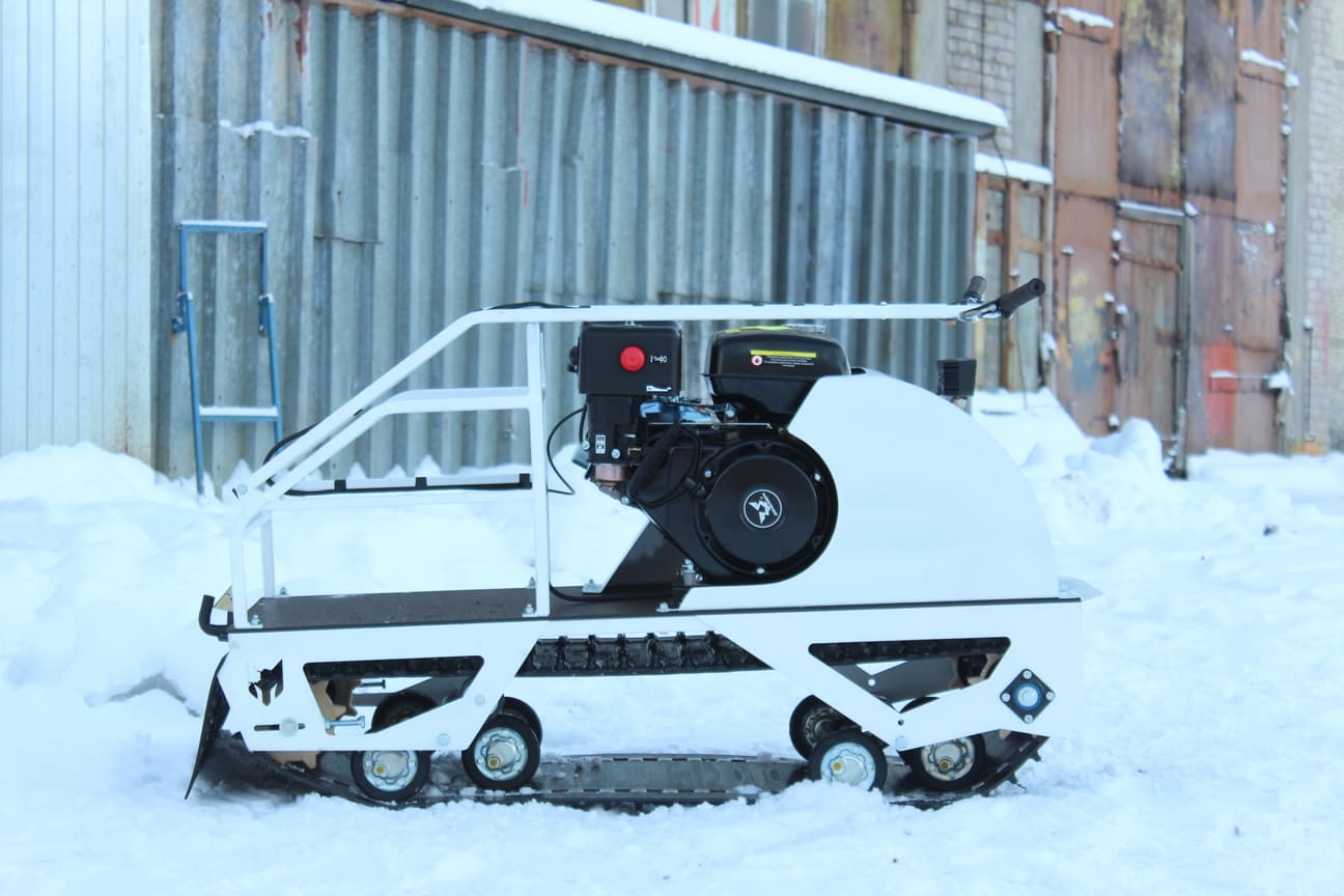 Купить Мотобуксировщик POMOR L-500 K20 в Москве фото6