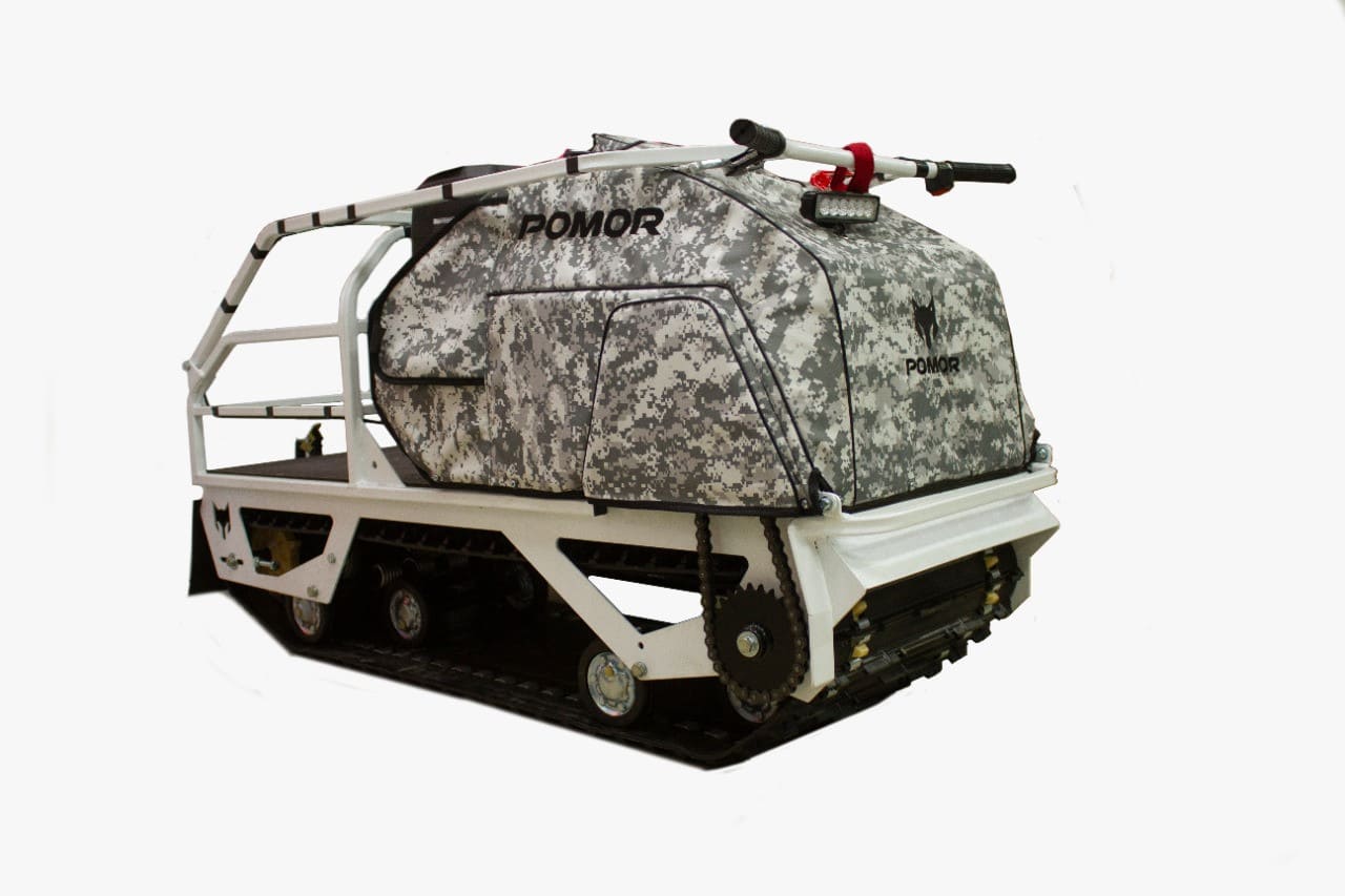 Купить Мотобуксировщик POMOR M-500 К-18 Pro в Москве фото2