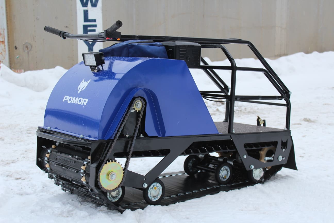 Купить Мотобуксировщик POMOR M-500 К-18 Pro в Москве фото6