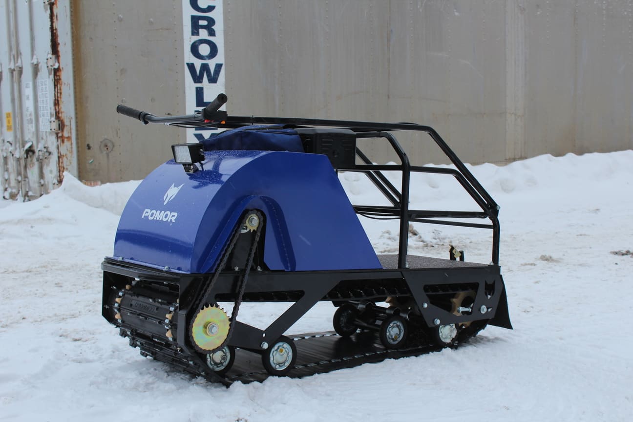 Купить Мотобуксировщик POMOR M-500 К-20 Pro в Москве фото5