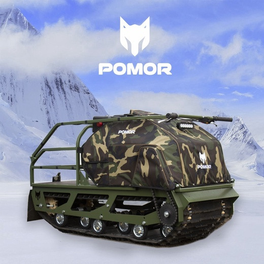 Купить Мотобуксировщик POMOR M-500 К-9 Pro в Москве фото10