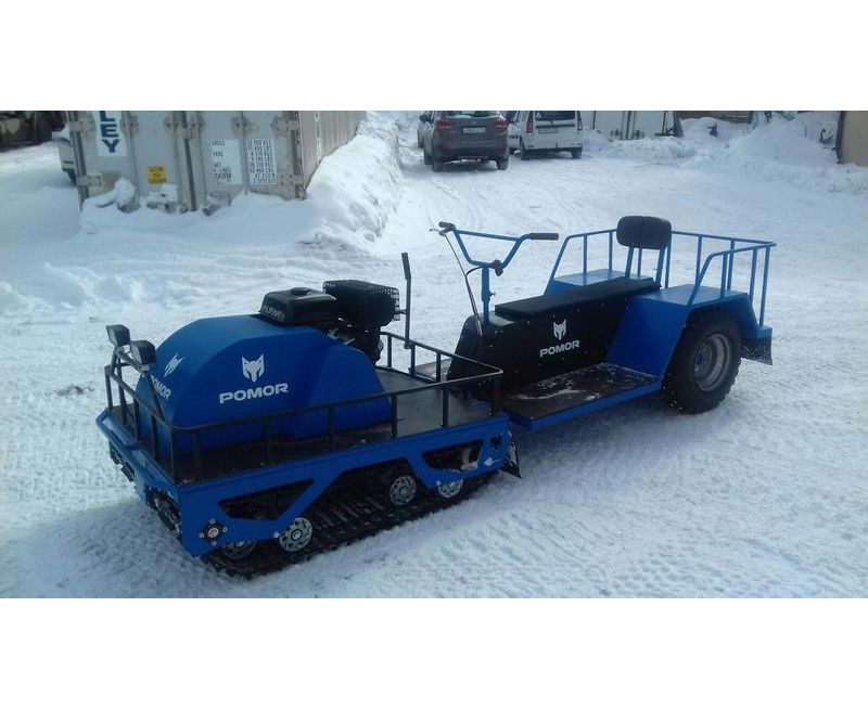 Купить Мотобуксировщик POMOR М-600/650 К18 в Москве фото3