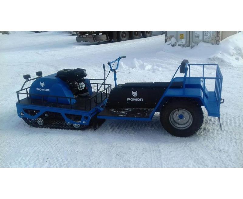 Купить Мотобуксировщик POMOR М-600/650 К20 в Москве фото4