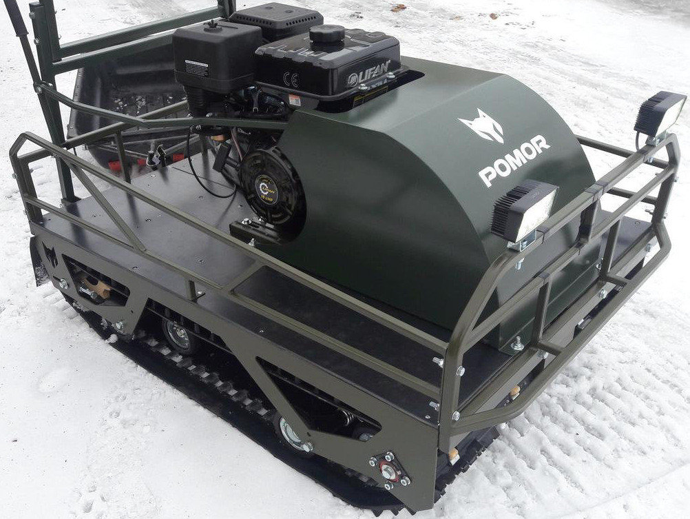 Купить Мотобуксировщик POMOR М-600/650 К20 в Москве фото6