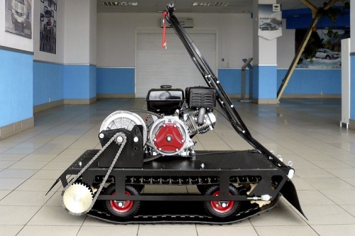 Купить Мотобуксировщик XTREME-MOTORS "Полюс Мини" 9 л.с. в Москве фото3