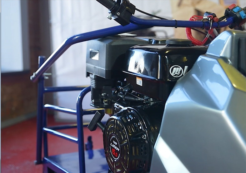 Купить Мотобуксировщик БУРЛАК М2 (Длинный) 15 л.с. в Москве фото6