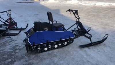 Купить Мотобуксировщик БУРЛАК-М Опти-R 15 л.с. в Москве фото3