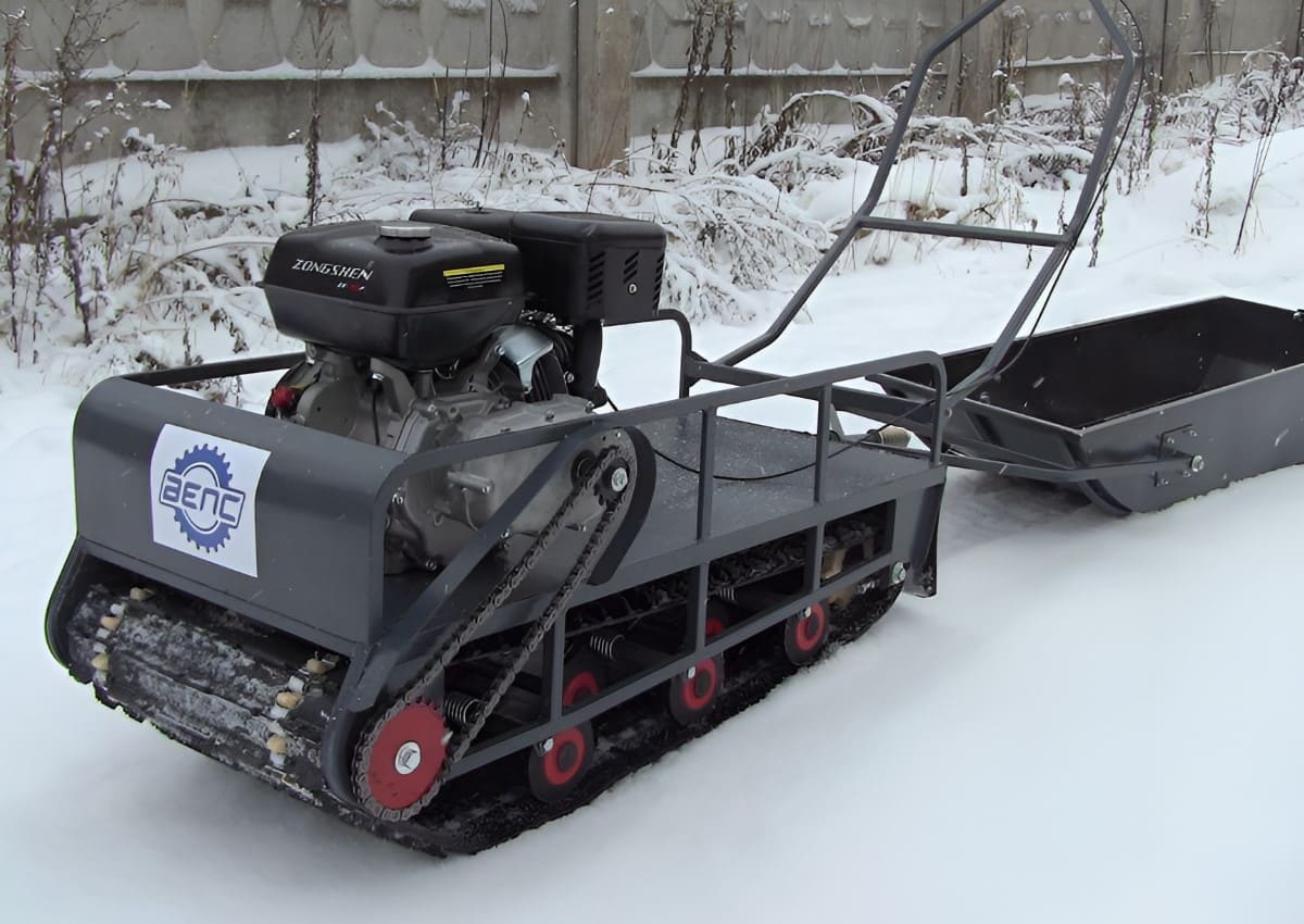 Купить Мотобуксировщик ВЕПС "Супербюджетный" 15 л.с. в Москве фото2