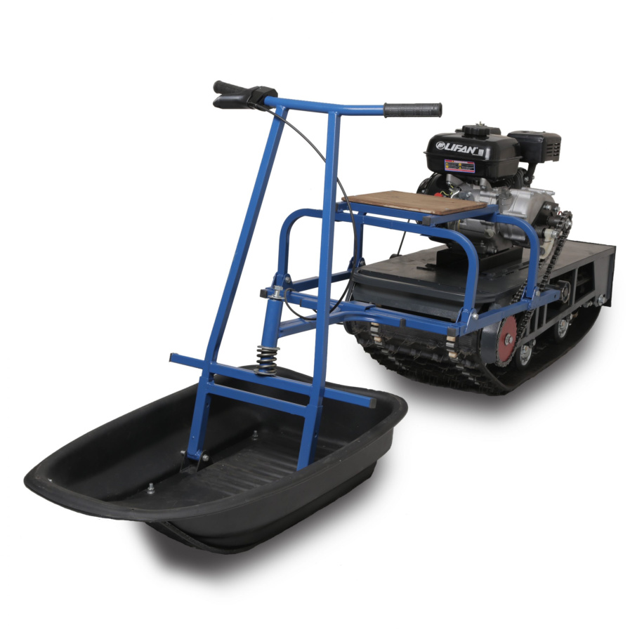 Купить Мотобуксировщик ВЕПС «Рикша» с модулем «Толкач» 8.5 л.с. в Москве