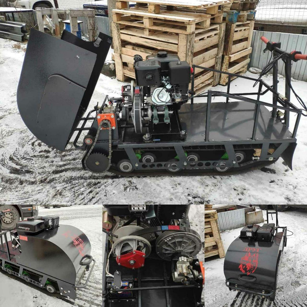 Купить Мотобуксировщик ДРУГ 15 л.с. в Москве фото2