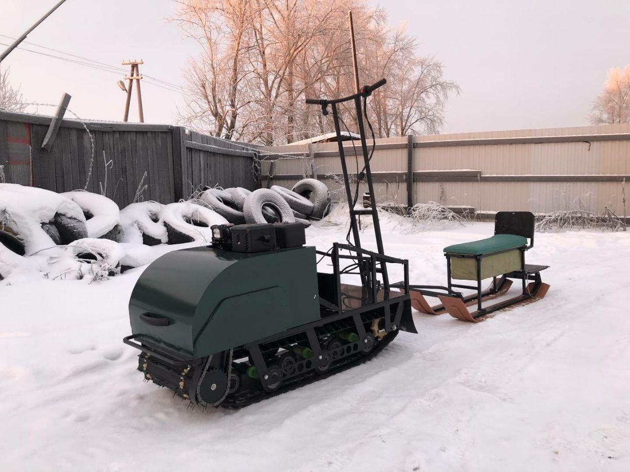 Купить Мотобуксировщик ДРУГ 15 л.с. в Москве фото5