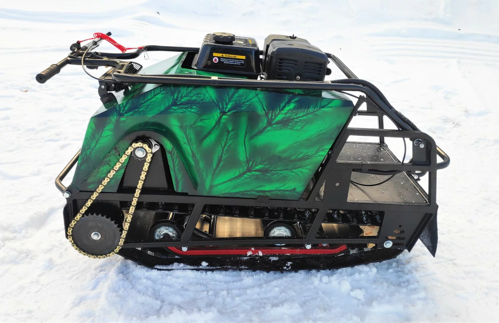 Купить Мотобуксировщик ЖЕЛЕЗНАЯ СОБАКА M500 13 л.с в Москве фото3