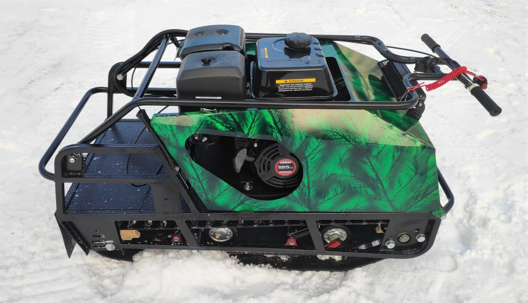 Купить Мотобуксировщик ЖЕЛЕЗНАЯ СОБАКА M500 13 л.с в Москве фото4