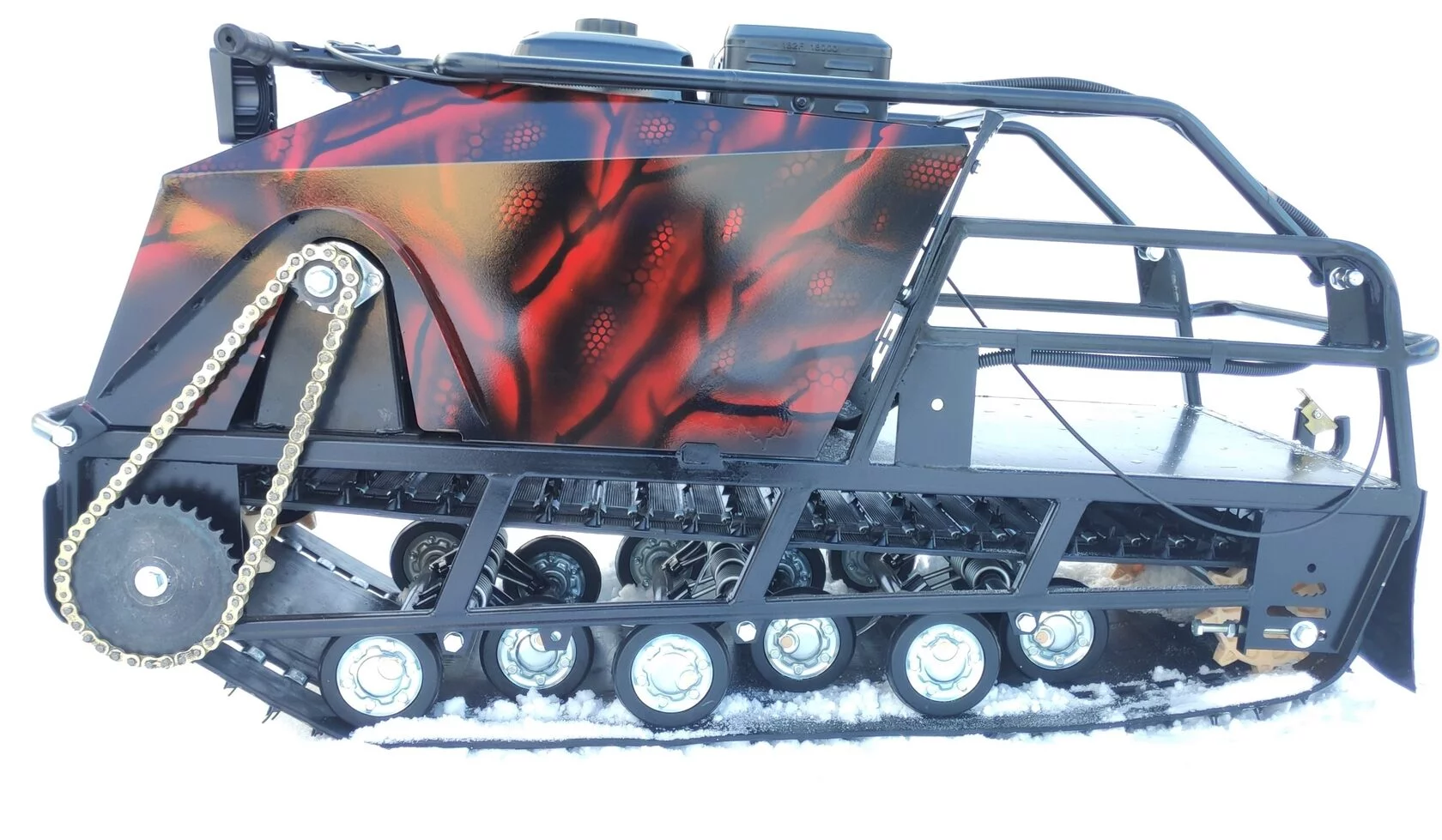 Купить Мотобуксировщик ЖЕЛЕЗНАЯ СОБАКА M500 13 л.с в Москве фото8