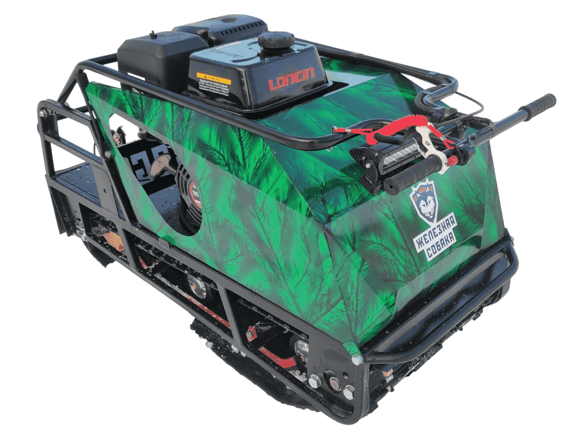 Купить Мотобуксировщик ЖЕЛЕЗНАЯ СОБАКА M500 20 л.с в Москве