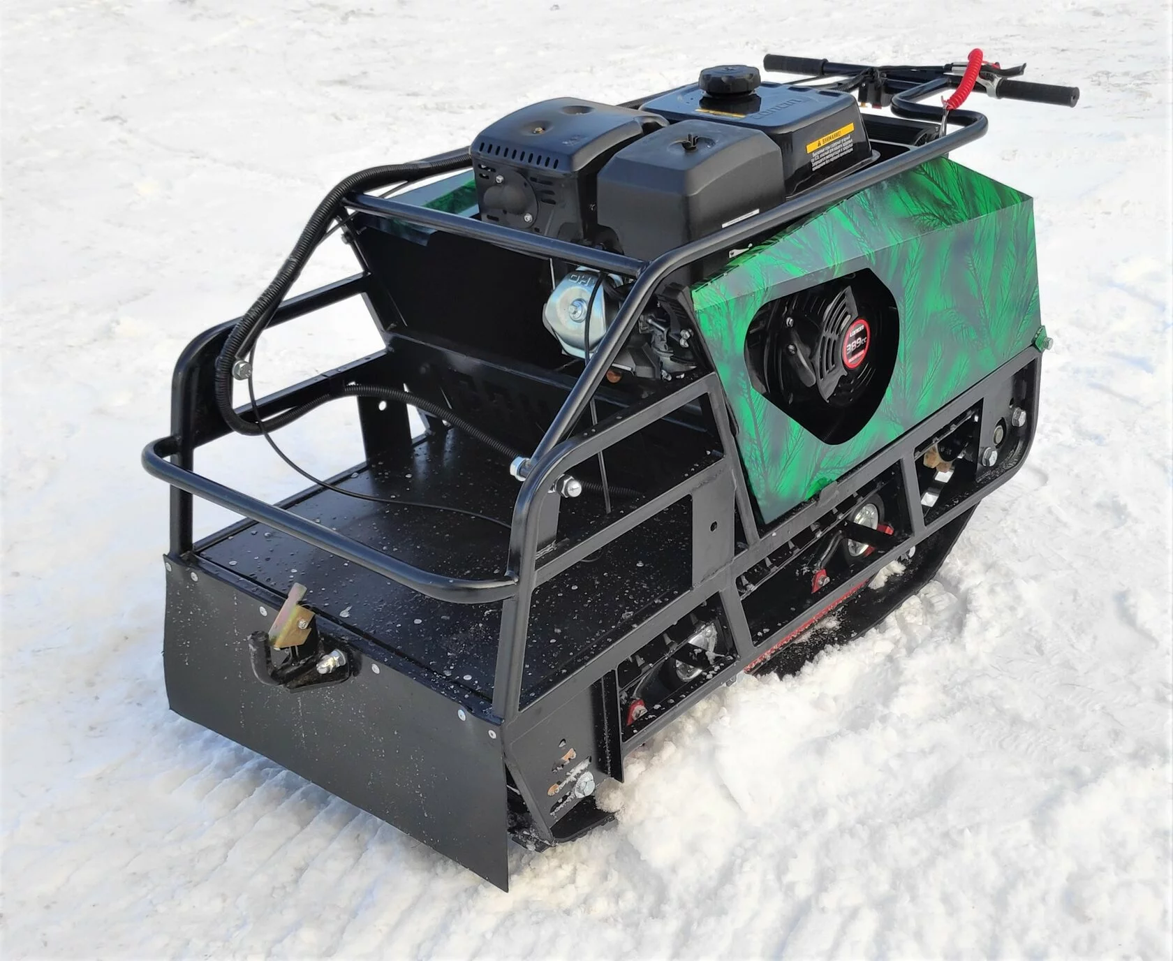 Купить Мотобуксировщик ЖЕЛЕЗНАЯ СОБАКА M500 20 л.с в Москве фото6