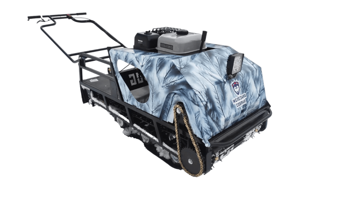 Купить Мотобуксировщик ЖЕЛЕЗНАЯ СОБАКА M600 15 л.с в Москве