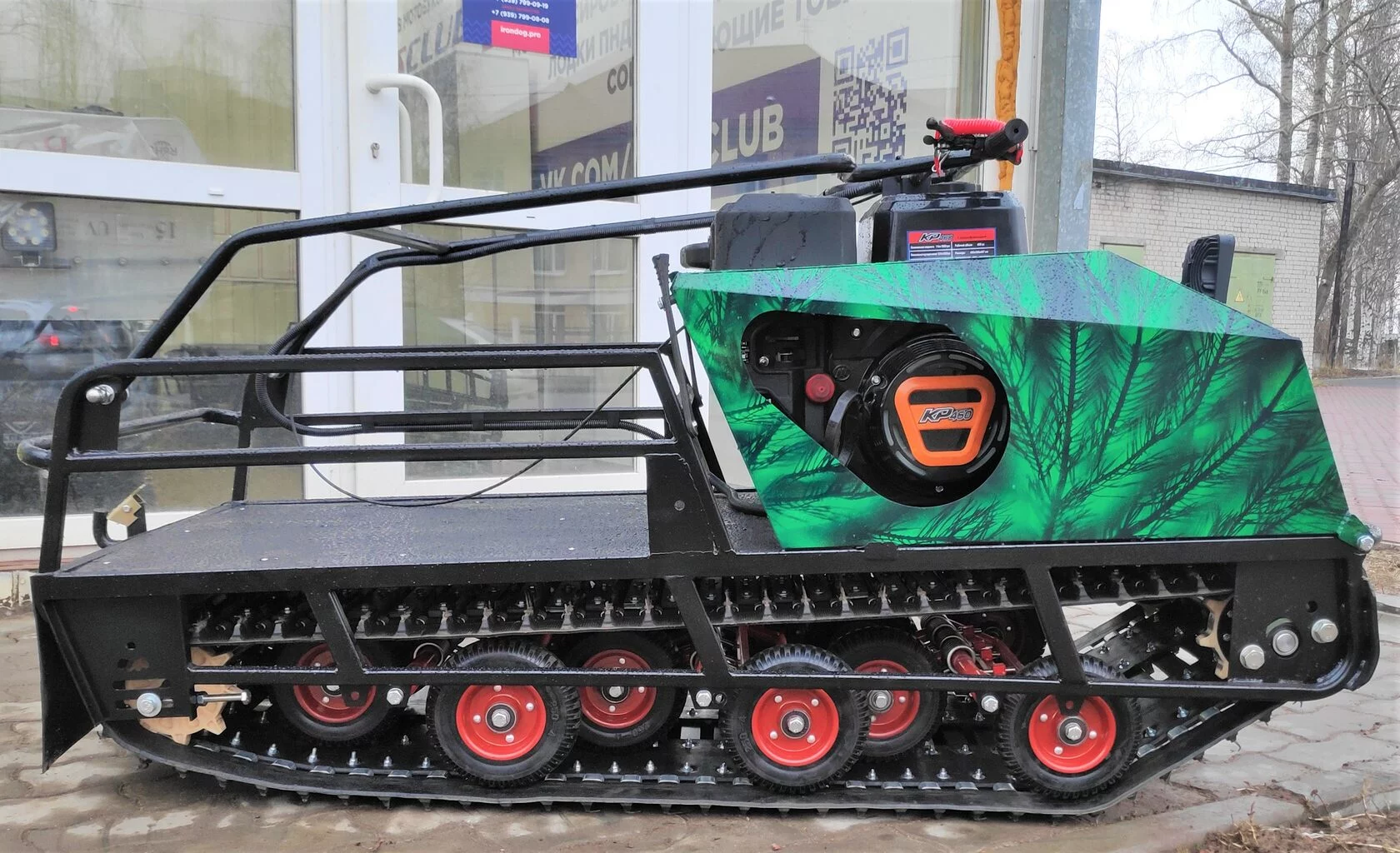 Купить Мотобуксировщик ЖЕЛЕЗНАЯ СОБАКА M600 15 л.с в Москве фото5