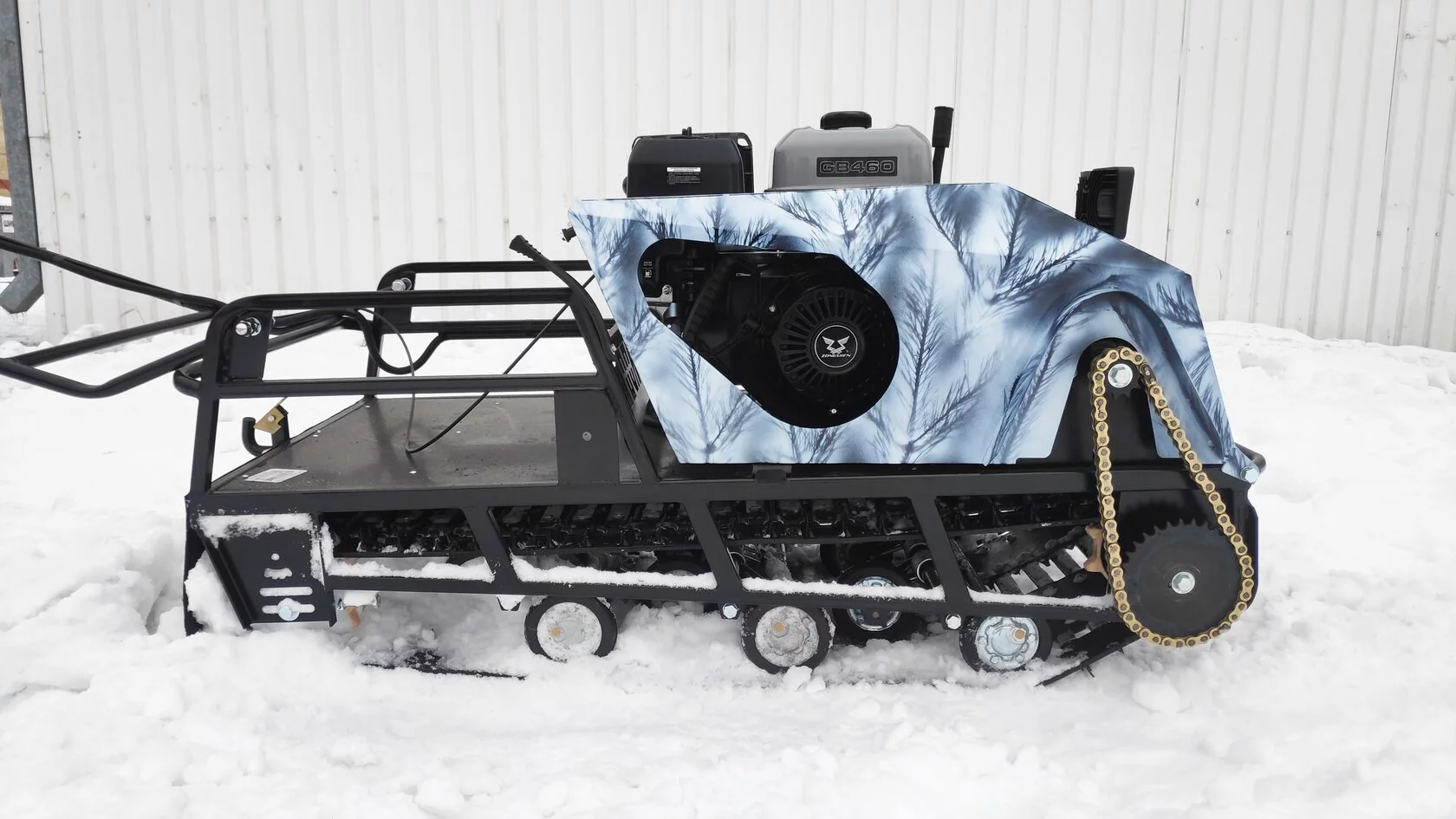 Купить Мотобуксировщик ЖЕЛЕЗНАЯ СОБАКА M600 20 л.с в Москве фото3