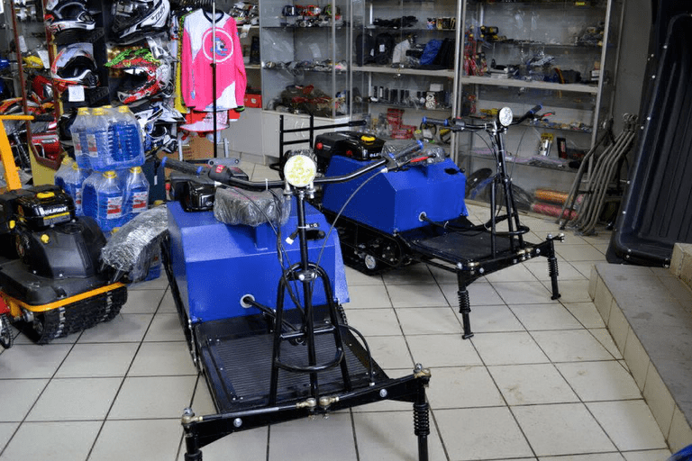 Купить Мотобуксировщик ЛИДЕР - 2 17 л.с. в Москве фото3