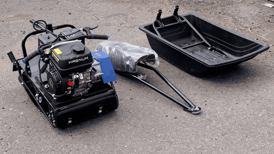 Купить Мотобуксировщик ЛИДЕР Белка 6.5 л.с. в Москве фото2