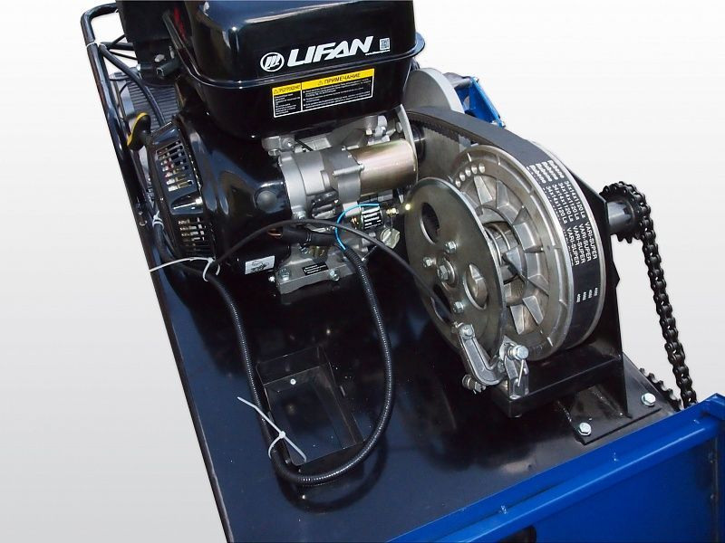 Купить Мотобуксировщик ЛИДЕР Дельта 7 л.с. в Москве фото4