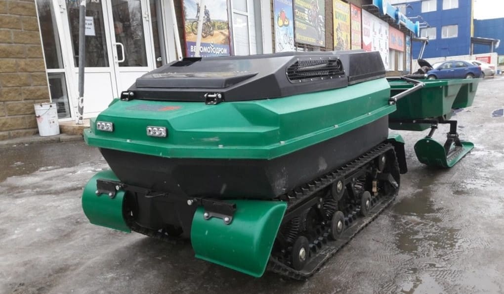 Купить Мотобуксировщик РОСТИН БКР-15 в Москве фото7