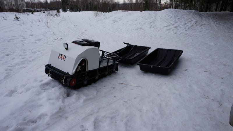 Купить Мотобуксировщик СТЕМ СЕВЕР Эксперт 500 15 л.с. в Москве фото8