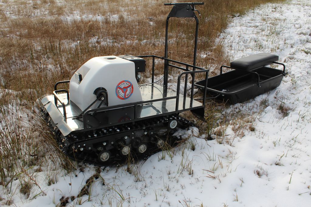 Купить Мотобуксировщик УРАГАН Промысловик в Москве фото10