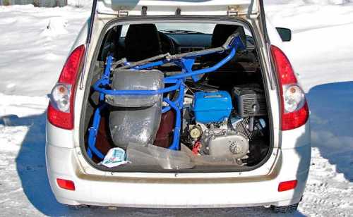 Купить Мотобуксировщик ХАСКИ в Москве фото3