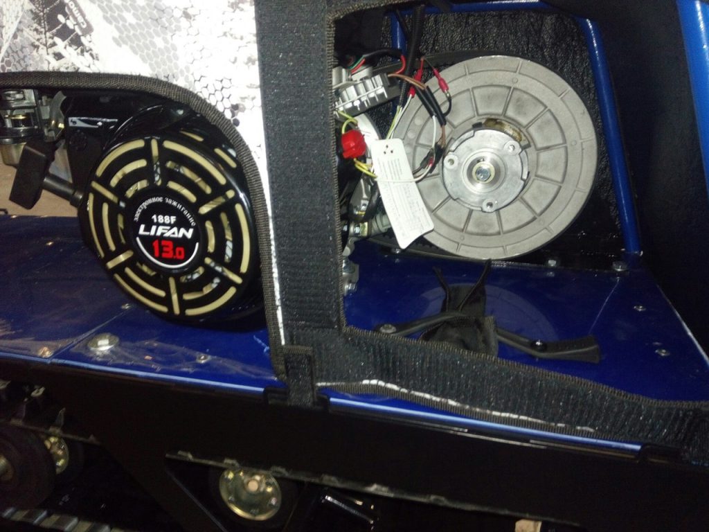 Купить Мотобуксировщик ЮКОН 500 Стандарт 17 л.с. в Москве фото8