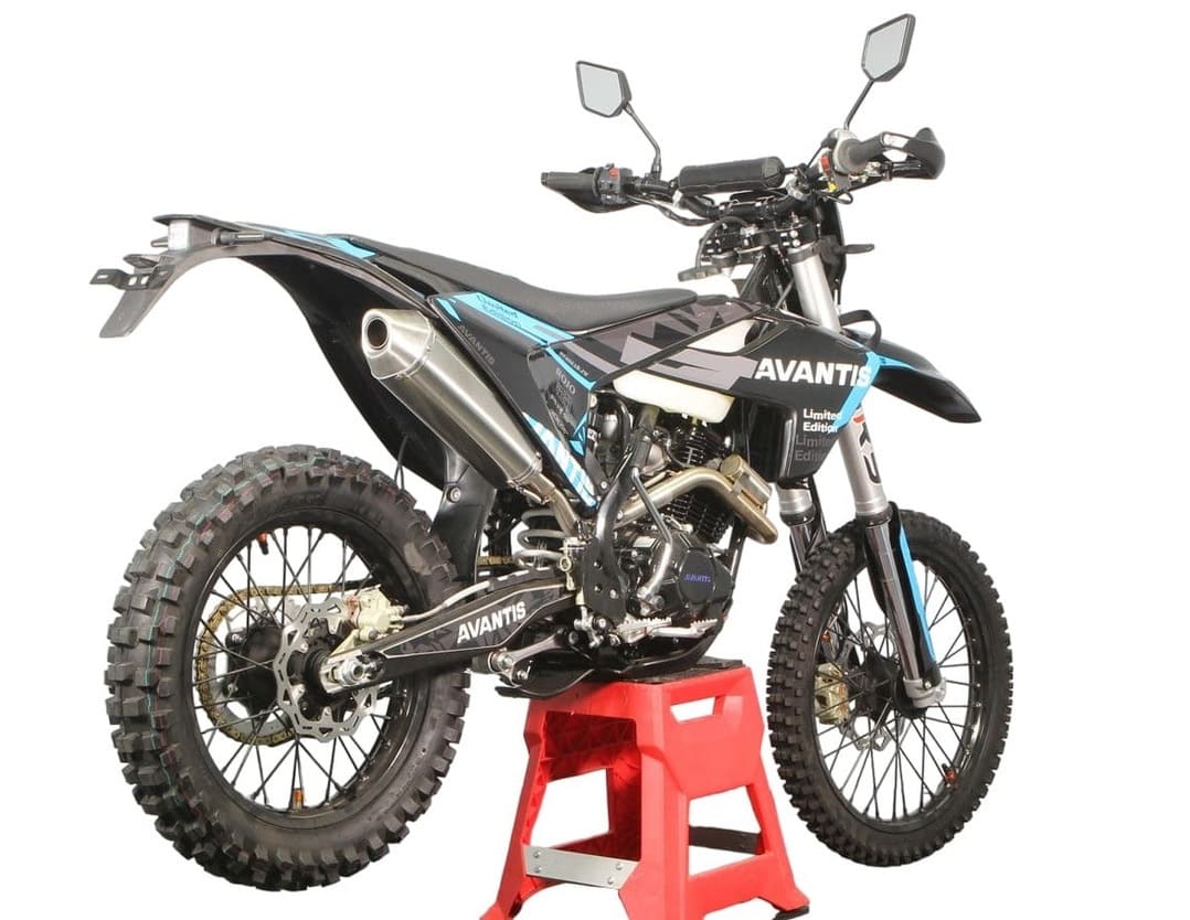 Купить Мотоцикл кроссовый эндуро AVANTIS 250 Carb Nibbi Exclusive (CB250-F/172FMM Design HS черный) ARS с ПТС в Москве фото5