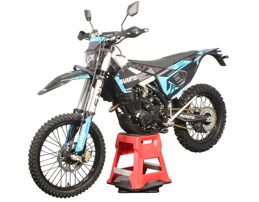 Купить Мотоцикл кроссовый эндуро AVANTIS 250 Carb Nibbi Exclusive (CB250-F/172FMM Design HS черный) ARS с ПТС в Москве фото13