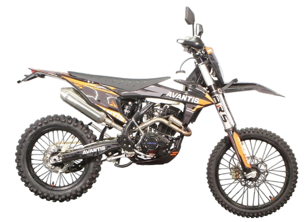 Купить Мотоцикл кроссовый эндуро AVANTIS 250 Carb Nibbi Exclusive (CB250-F/172FMM Design KTM черный) ARS с ПТС в Москве