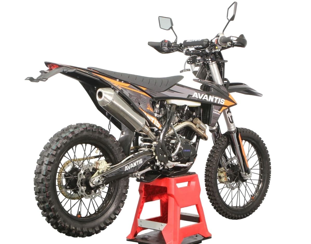 Купить Мотоцикл кроссовый эндуро AVANTIS 250 Carb Nibbi Exclusive (CB250-F/172FMM Design KTM черный) ARS с ПТС в Москве фото17