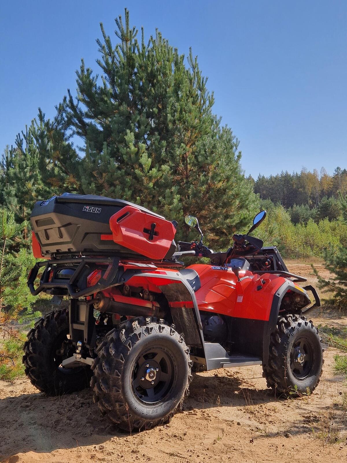 Купить Квадроцикл HISUN Tactic 750 Normal (ПСМ) в Москве фото10