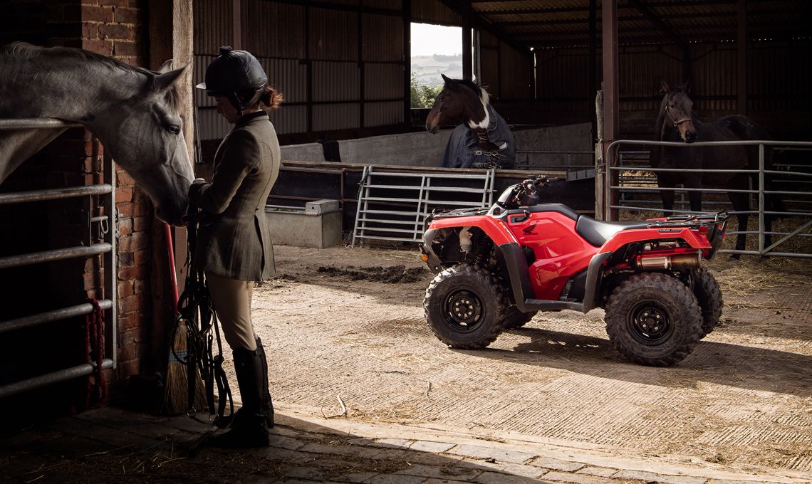 Купить Квадроцикл HONDA TRX520 (ПСМ) в Москве фото4