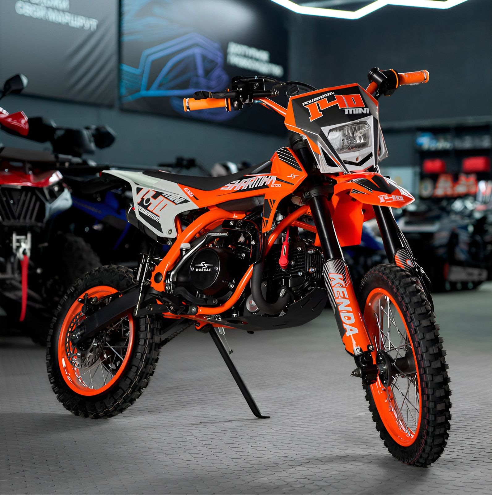 Купить Мотоцикл питбайк SHARMAX PowerMax Mini 140 в Москве фото21