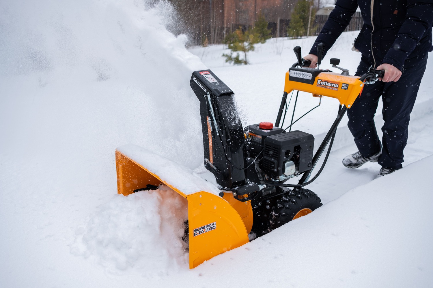 Купить Снегоуборщик KETTAMA 80 S Superior в Москве фото18
