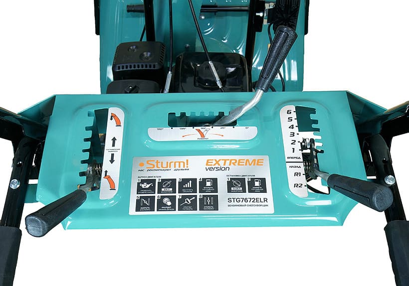Купить Снегоуборщик STURM STG7672ELR в Москве фото4
